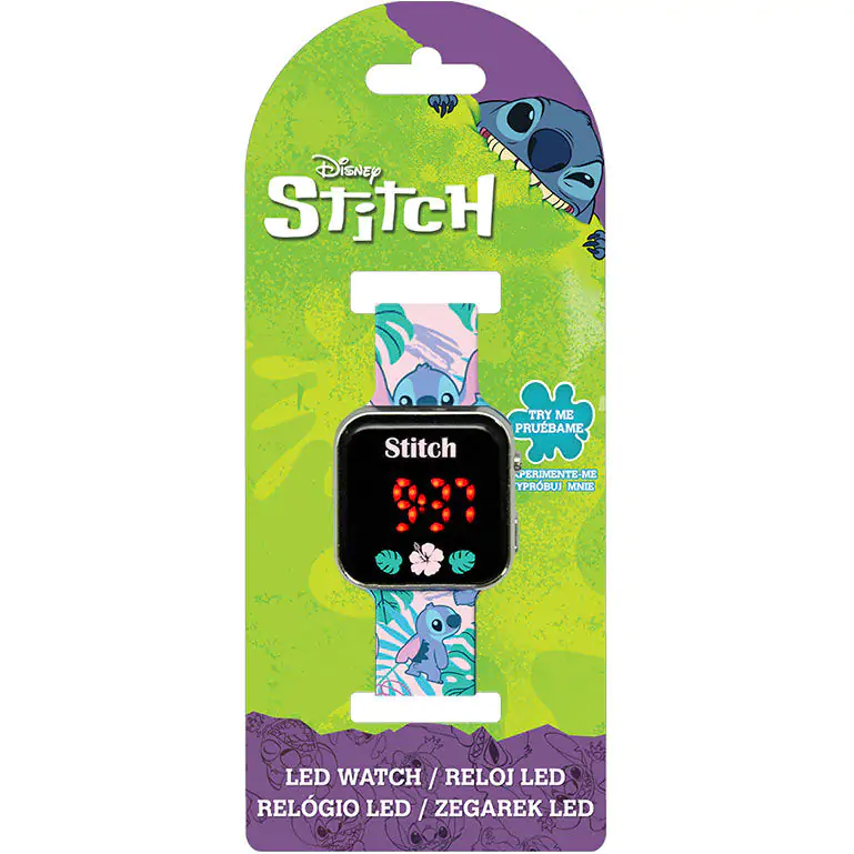 Disney Stitch led hodinky fotografii produktu