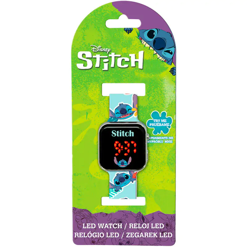 Disney Stitch LED hodinky fotografii produktu