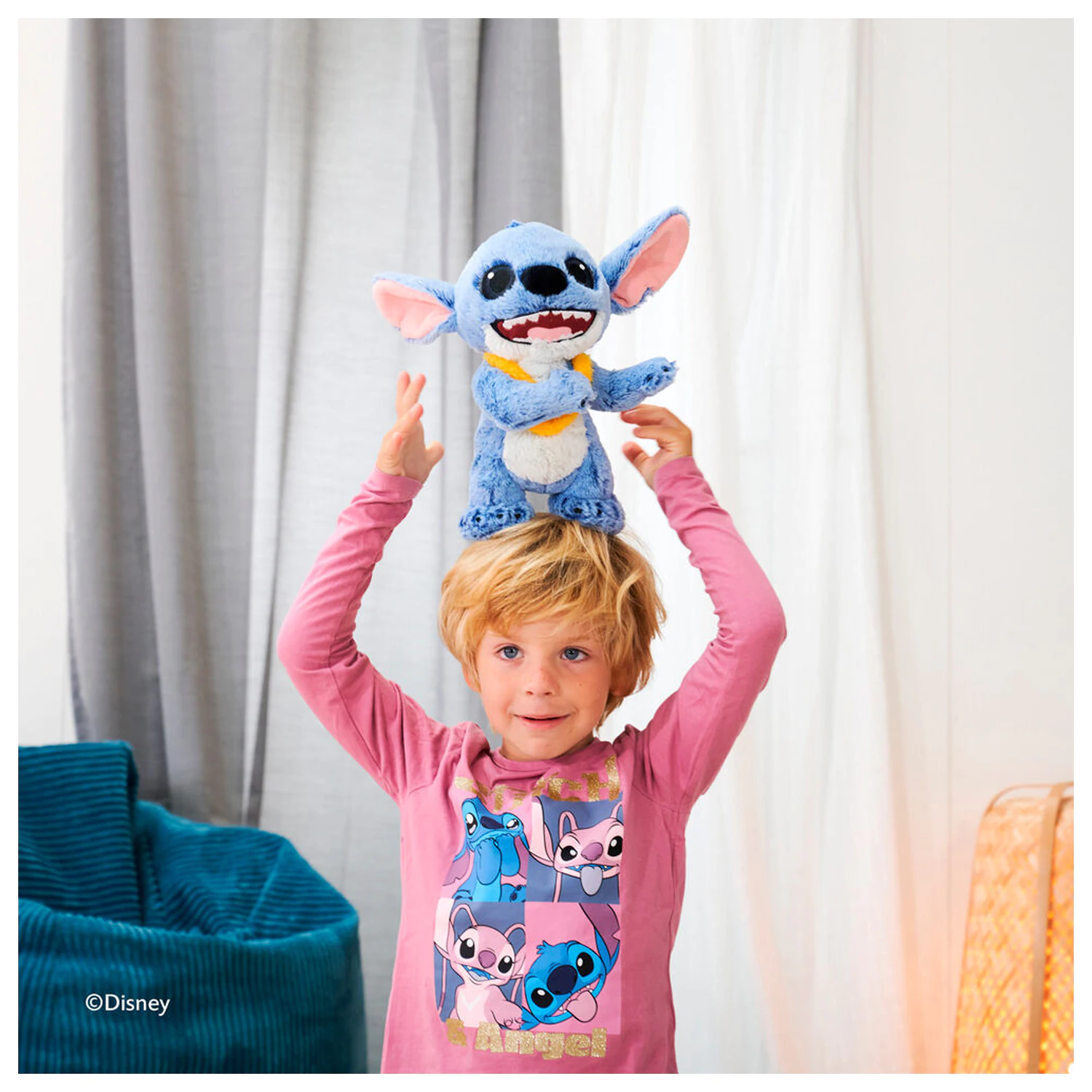 Disney Stitch Lei The Movie plyšová hračka 25cm fotografii produktu