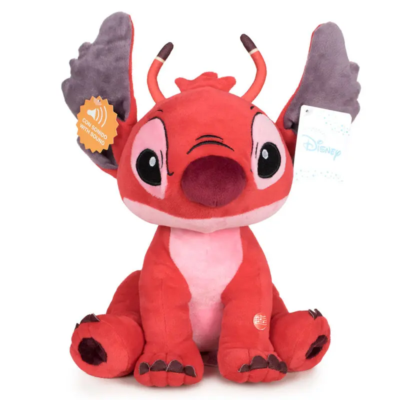 Disney Stitch Leroy měkká plyšová hračka se zvukem 20 cm fotografii produktu