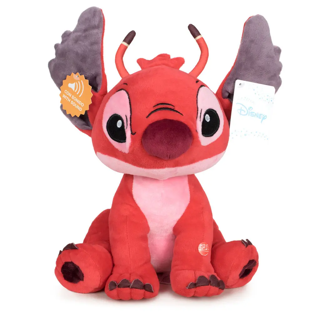 Disney Stitch Leroy měkká plyšová hračka se zvukem 30 cm fotografii produktu
