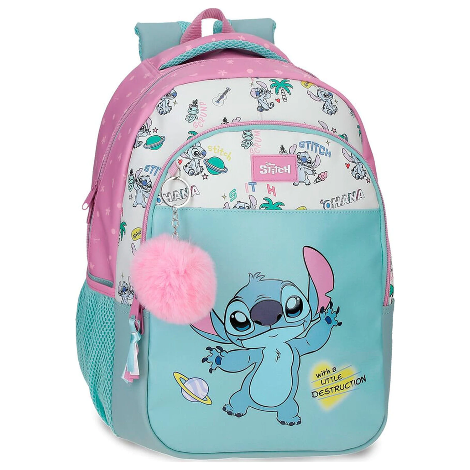 Disney Stitch Malá destrukce adaptabilní batoh 42 cm fotografii produktu
