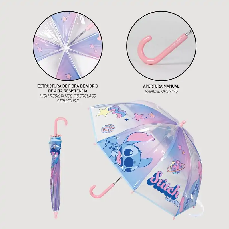 Disney Stitch manuální bublinový deštník fotografii produktu