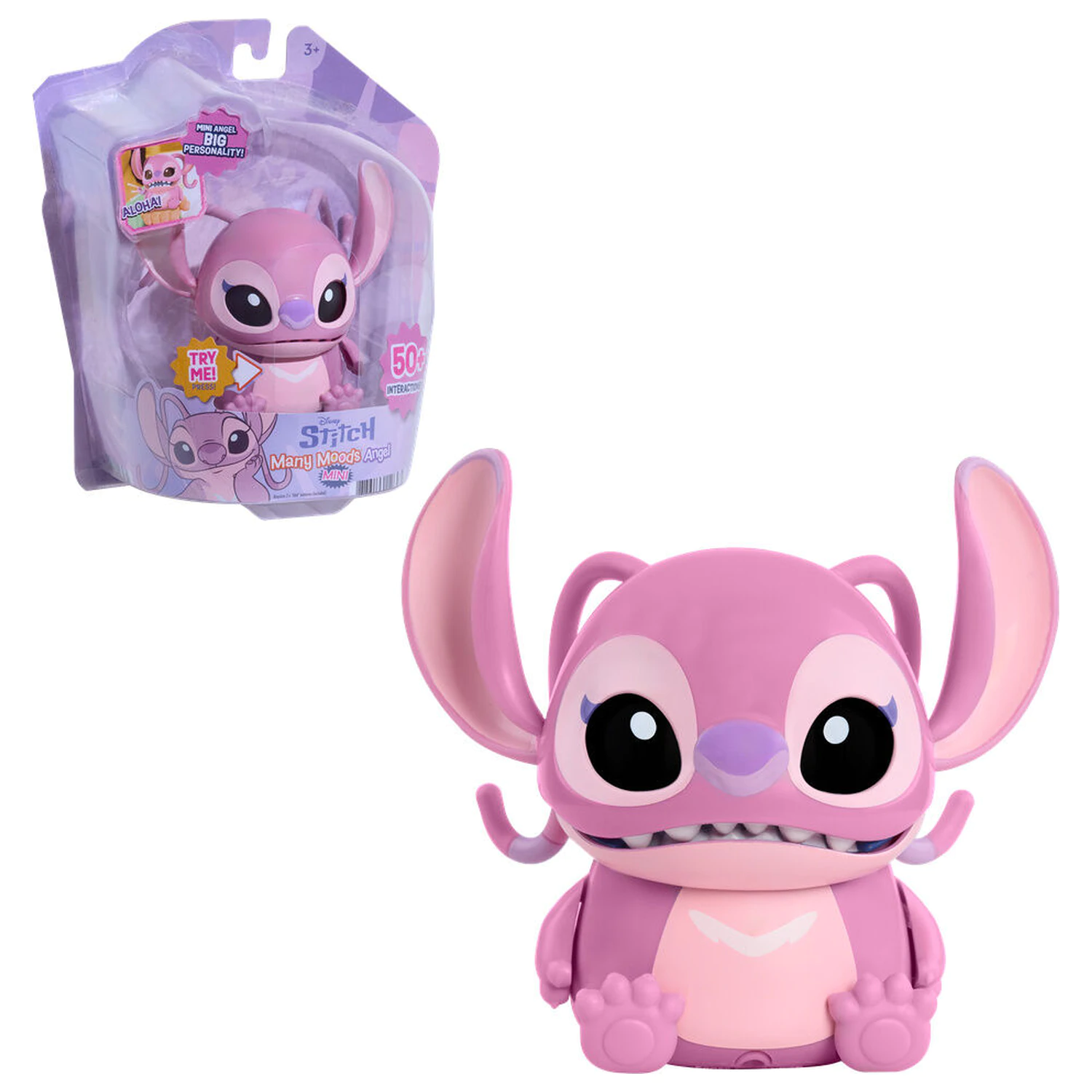 Disney Stitch Many Moods Angel mini interaktivní figurka fotografii produktu
