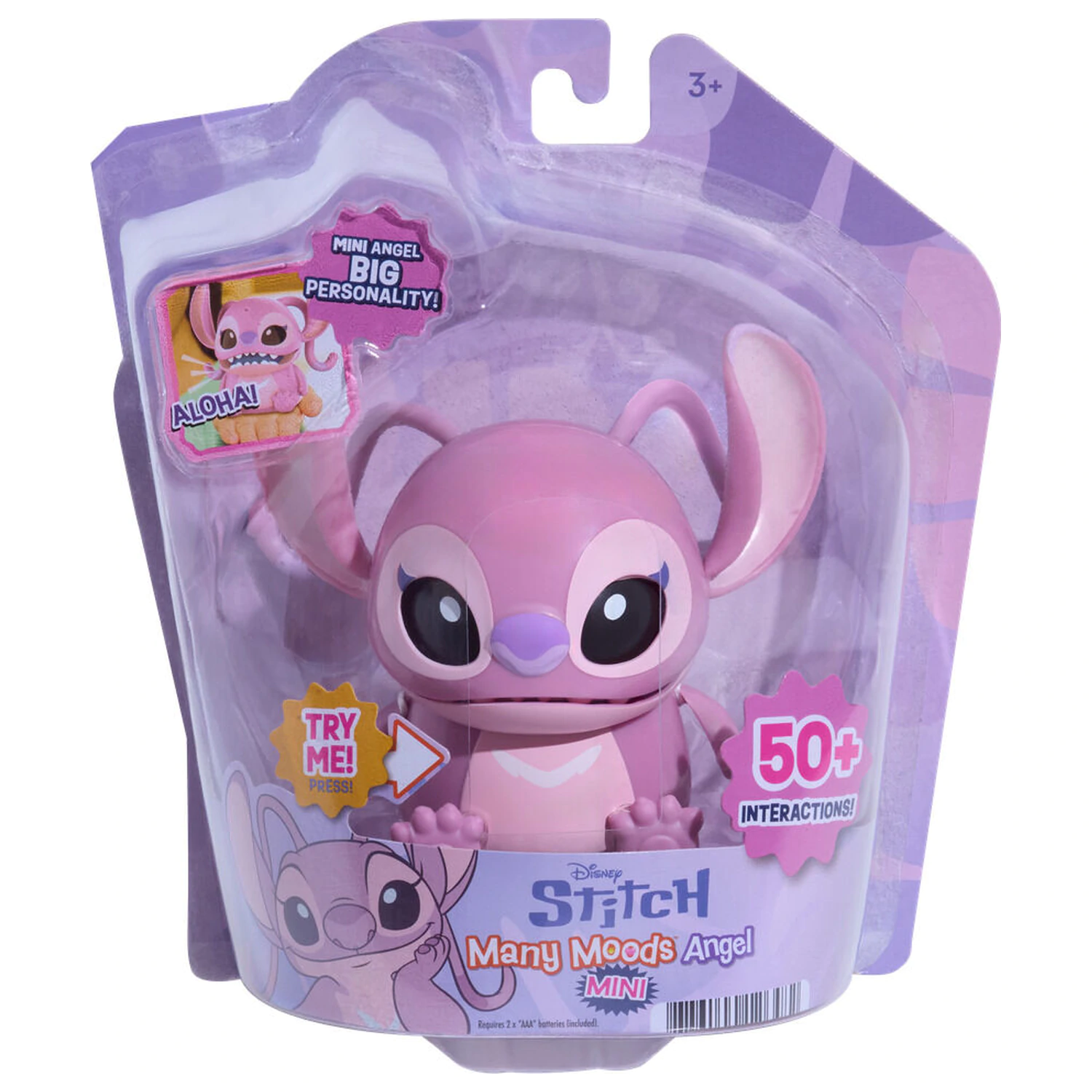 Disney Stitch Many Moods Angel mini interaktivní figurka fotografii produktu
