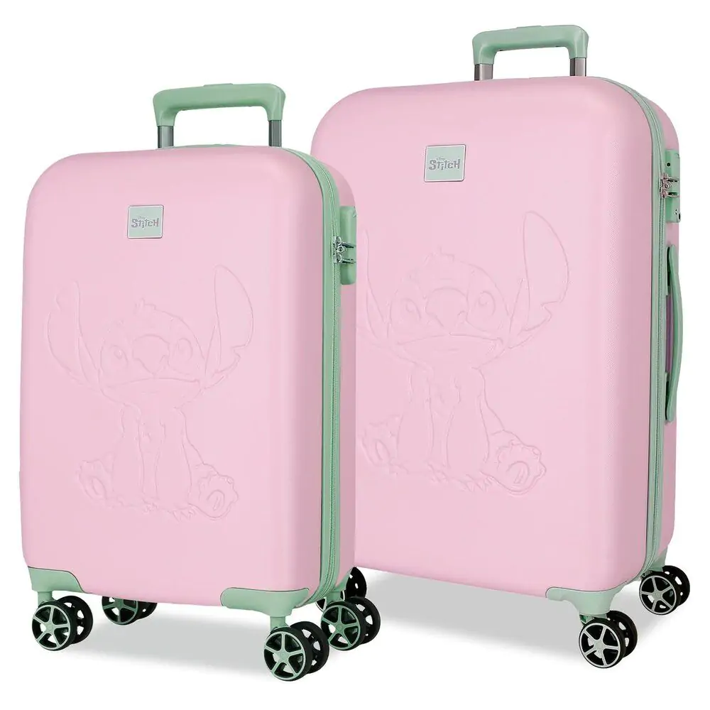 Disney Stitch Mauve ABS balení 2 trolley kufry fotografii produktu