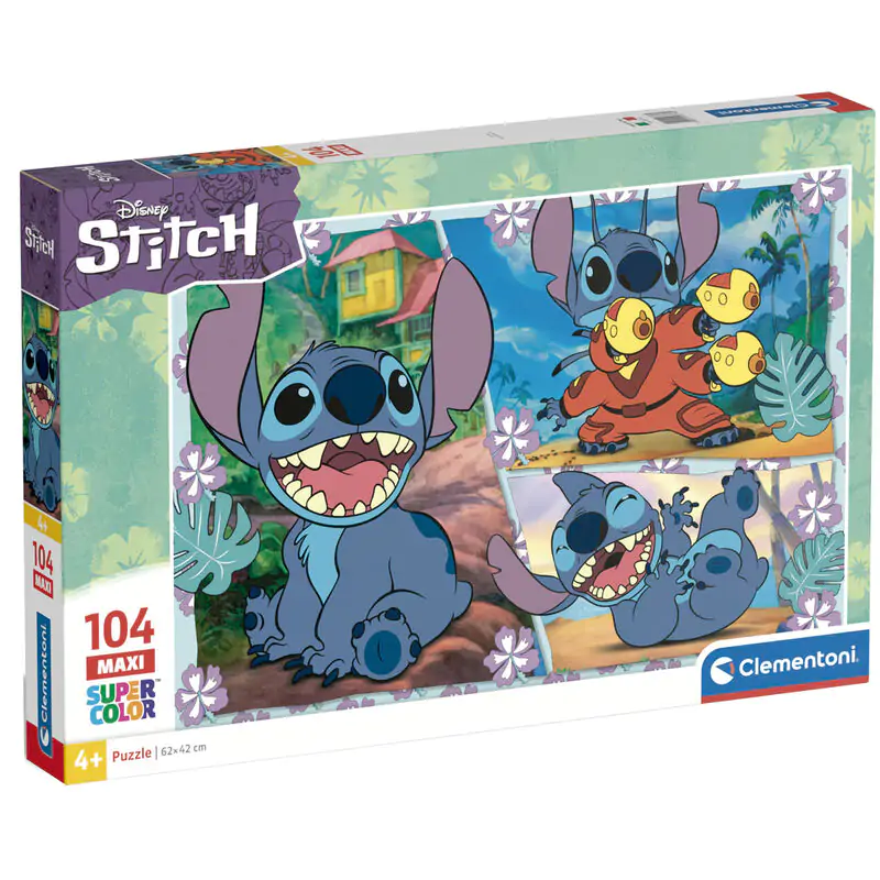 Disney Stitch maxi puzzle 104 dílků fotografii produktu