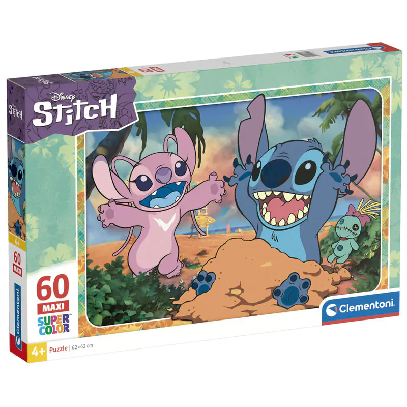 Disney Stitch maxi puzzle 60 dílků fotografii produktu