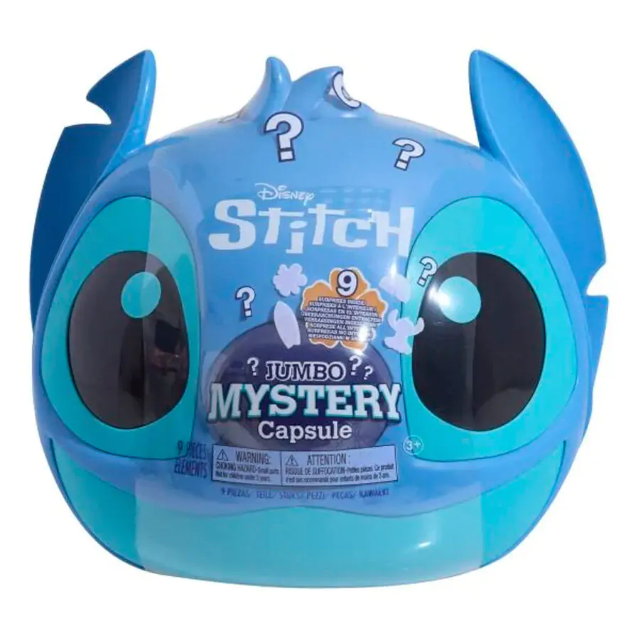 Disney Stitch surprise capsule 22,5 cm / Kapsle s překvapením fotografii produktu