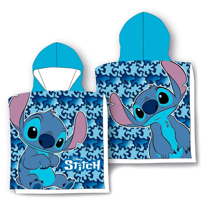 Disney Stitch mikrovláknové pončo osuška fotografii produktu