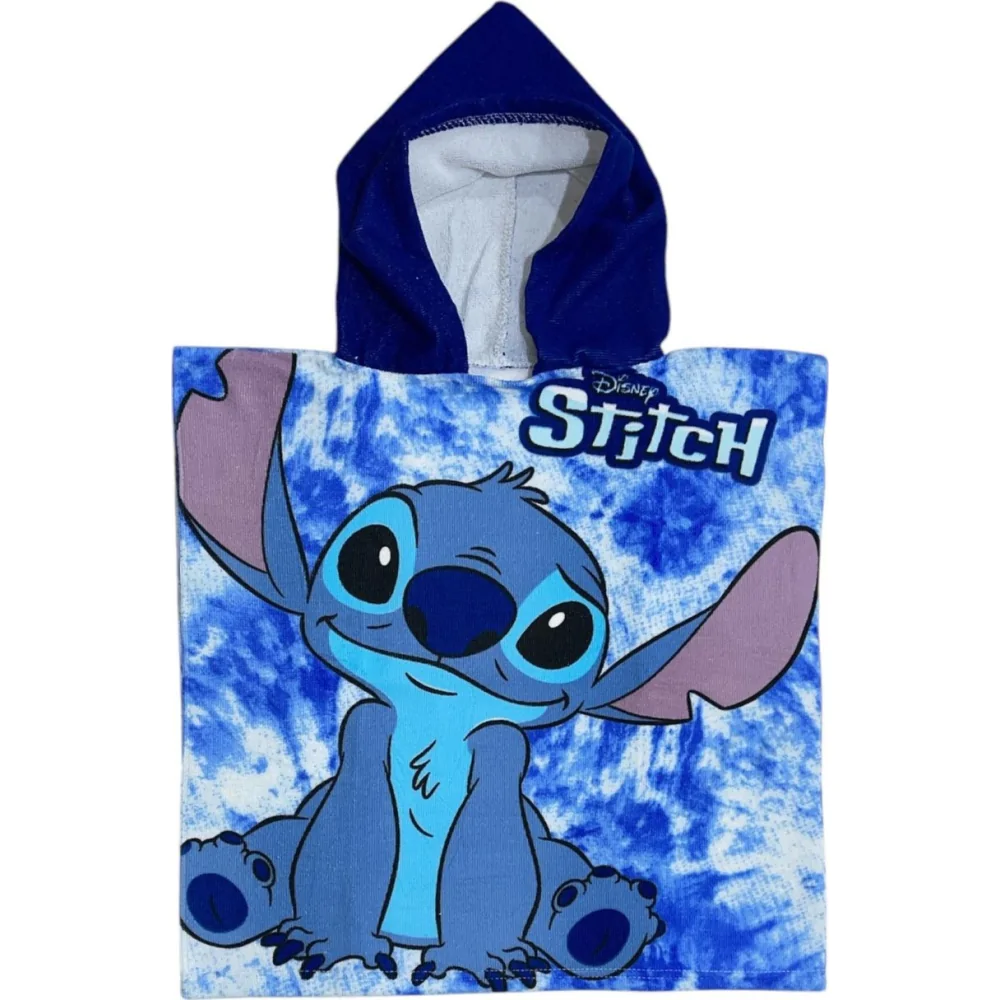 Disney Stitch mikrovláknové pončo ručník fotografii produktu