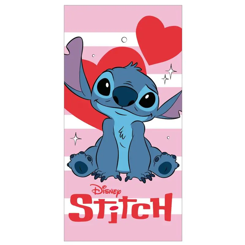 Disney Stitch mikrovláknová plážová osuška fotografii produktu