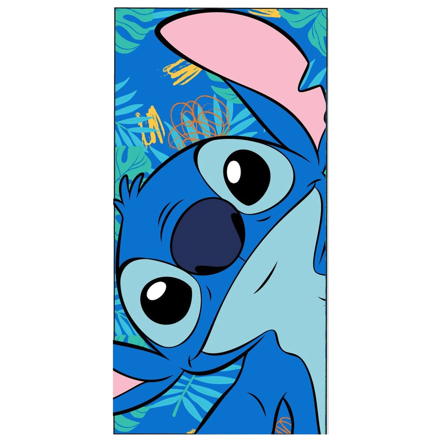 Disney Stitch mikrovláknová plážová osuška fotografii produktu