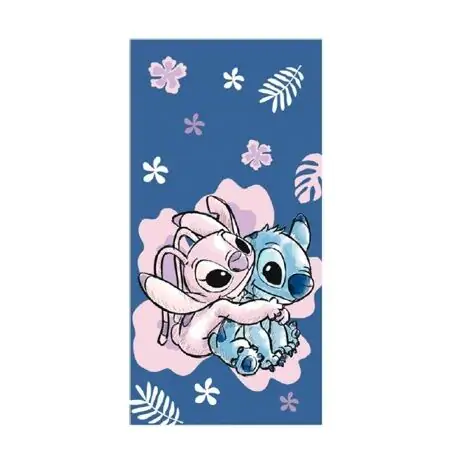 Disney Stitch mikrovláknová plážová osuška fotografii produktu