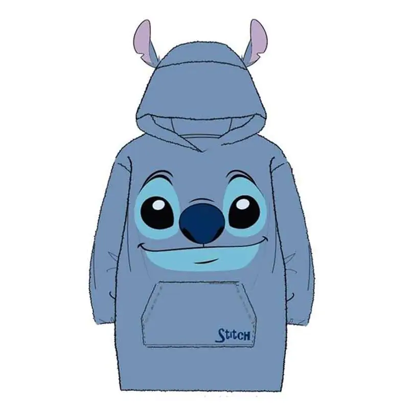 Disney Stitch oversize mikina kabát děti korálový fotografii produktu