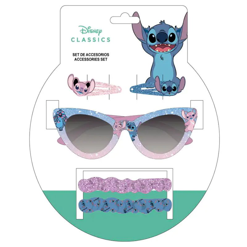 Sluneční brýle a sada vlasových doplňků Disney Stitch fotografii produktu