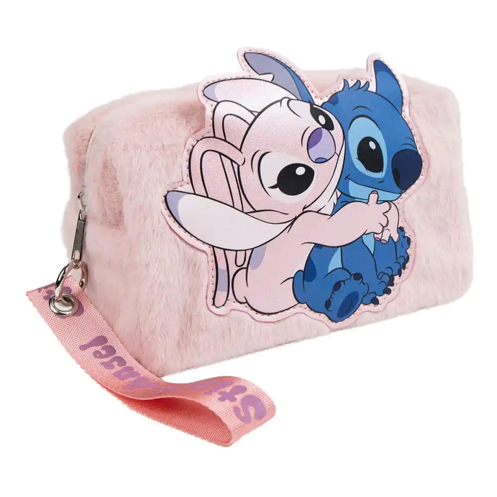 Lilo & Stitch Kosmetická taštička Stitch & Angel Růžová fotografii produktu