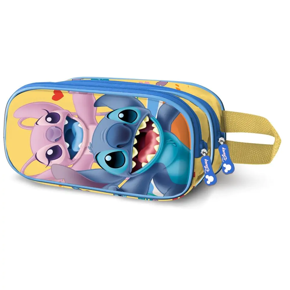 Disney Stitch Ocean 3D dvojité pouzdro na tužky fotografii produktu