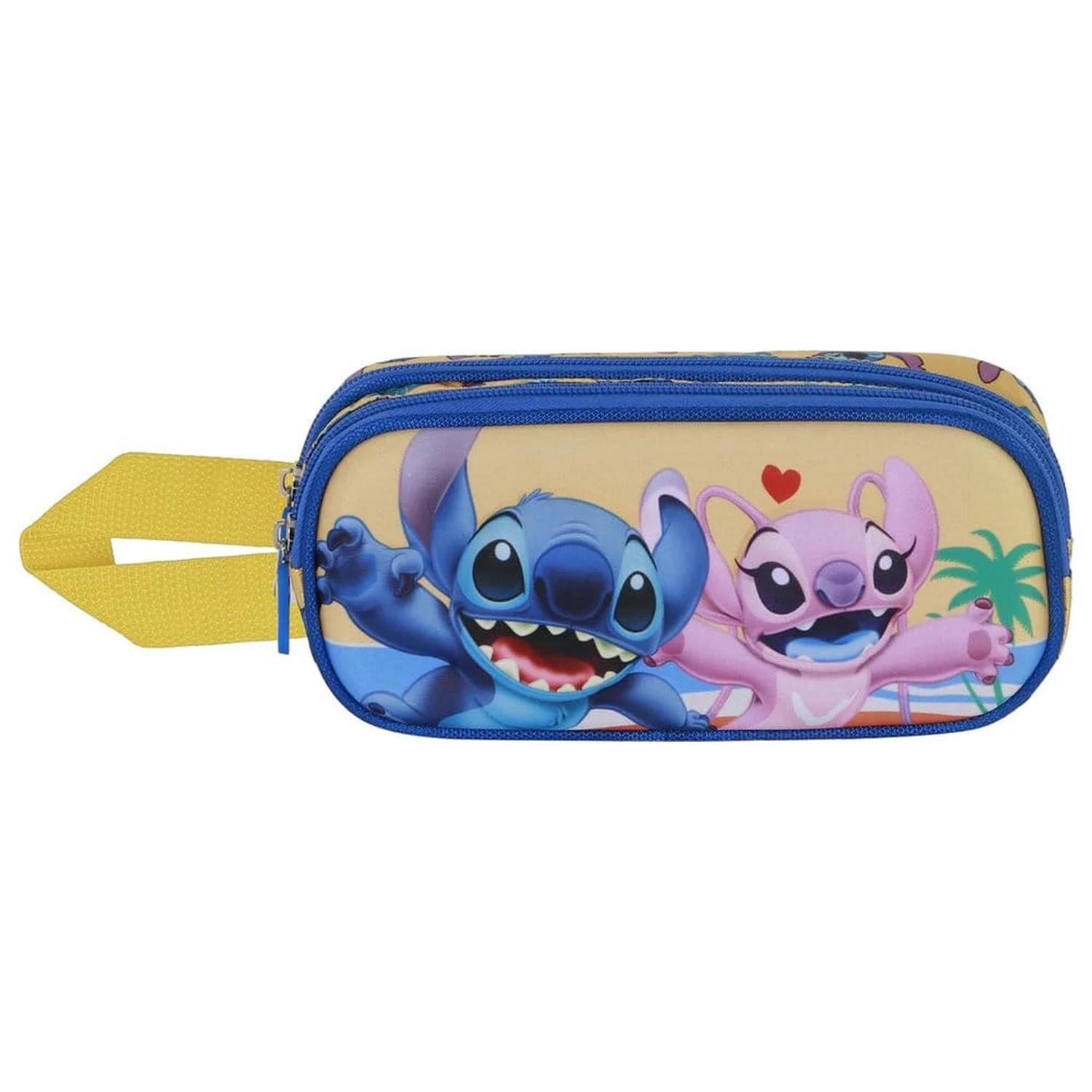 Disney Stitch Ocean 3D dvojité pouzdro na tužky fotografii produktu