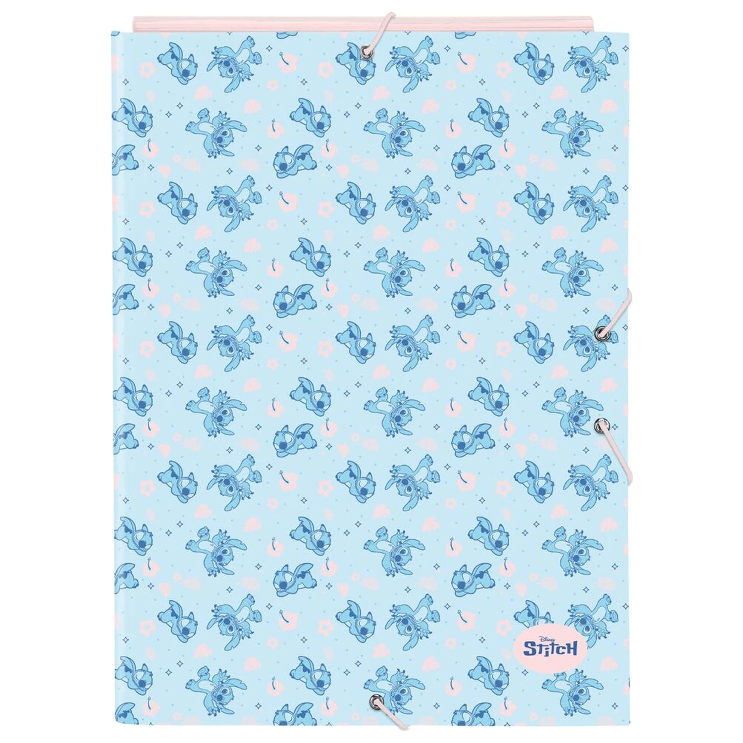 Disney Stitch Ohana kartonový pořadač s klopami A4 fotografii produktu