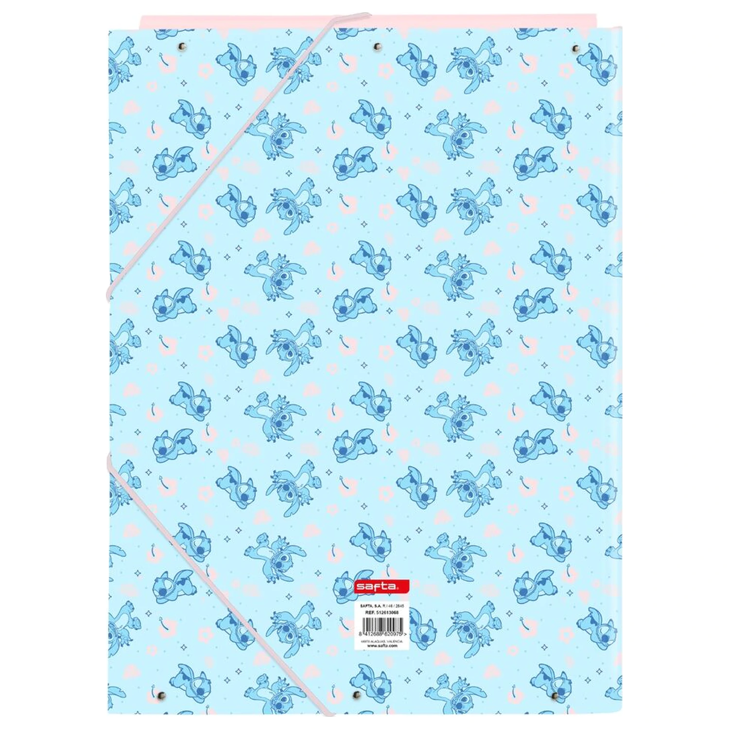 Disney Stitch Ohana kartonový pořadač s klopami A4 fotografii produktu