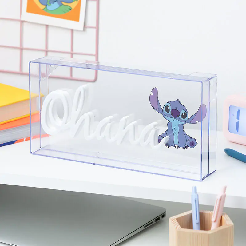 Disney Stitch Ohana LED lampa fotografii produktu