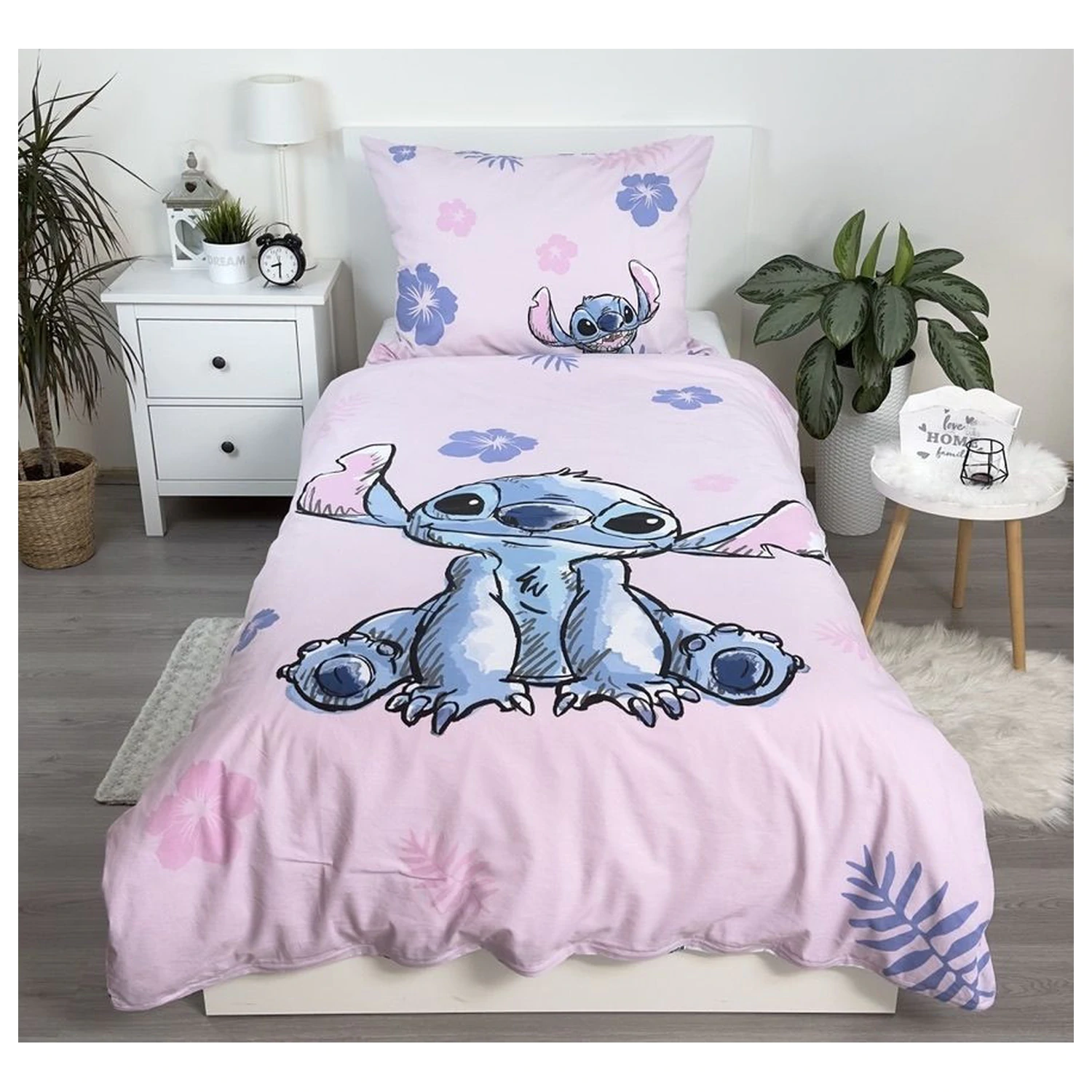 Disney Stitch růžový povlak na peřinu fotografii produktu