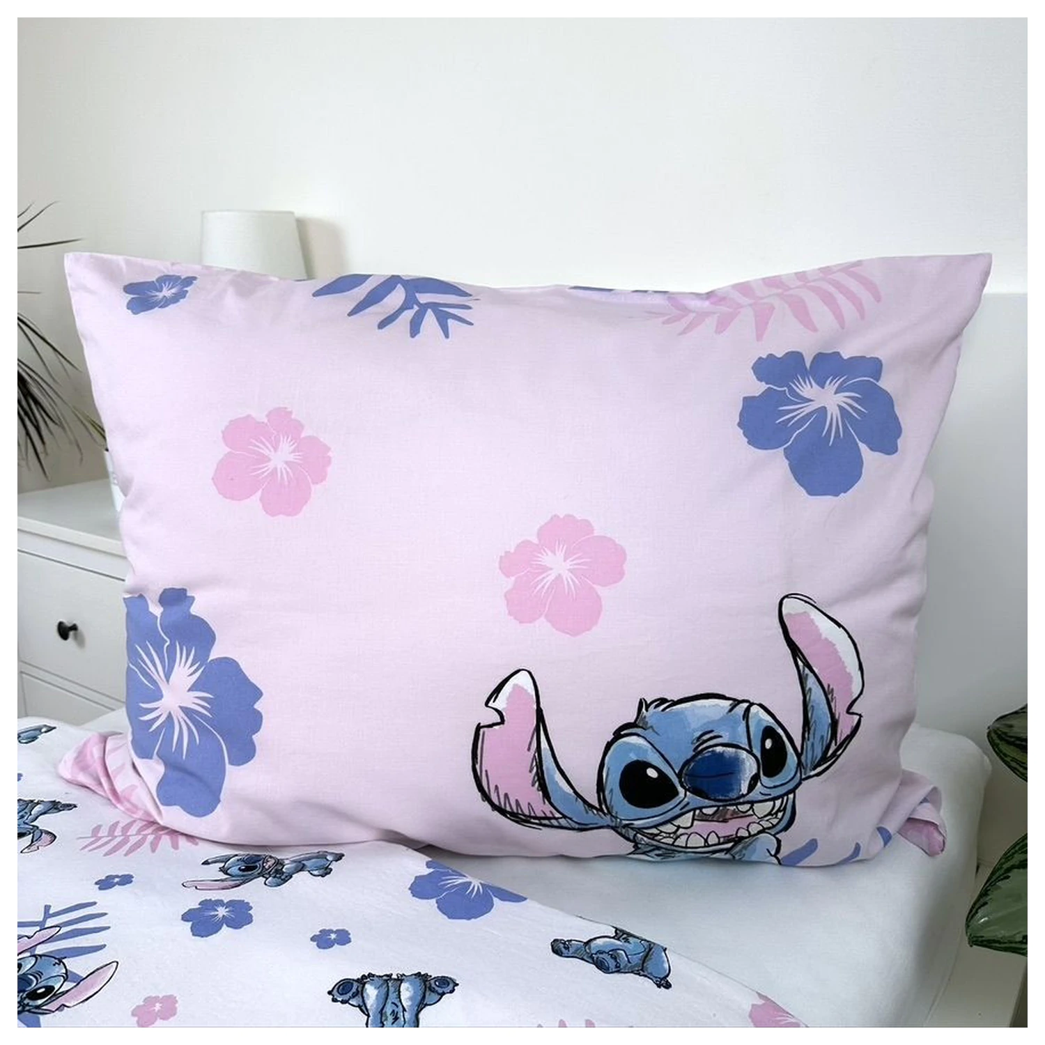 Disney Stitch růžový povlak na peřinu fotografii produktu