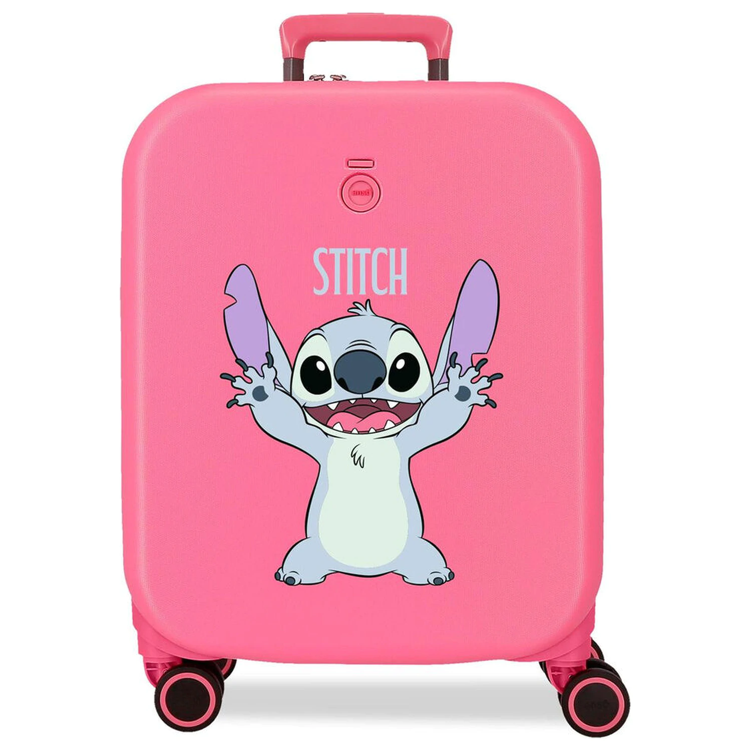 Disney Stitch Hravý ABS skořepinový kufr na kolečkách 55 cm fotografii produktu