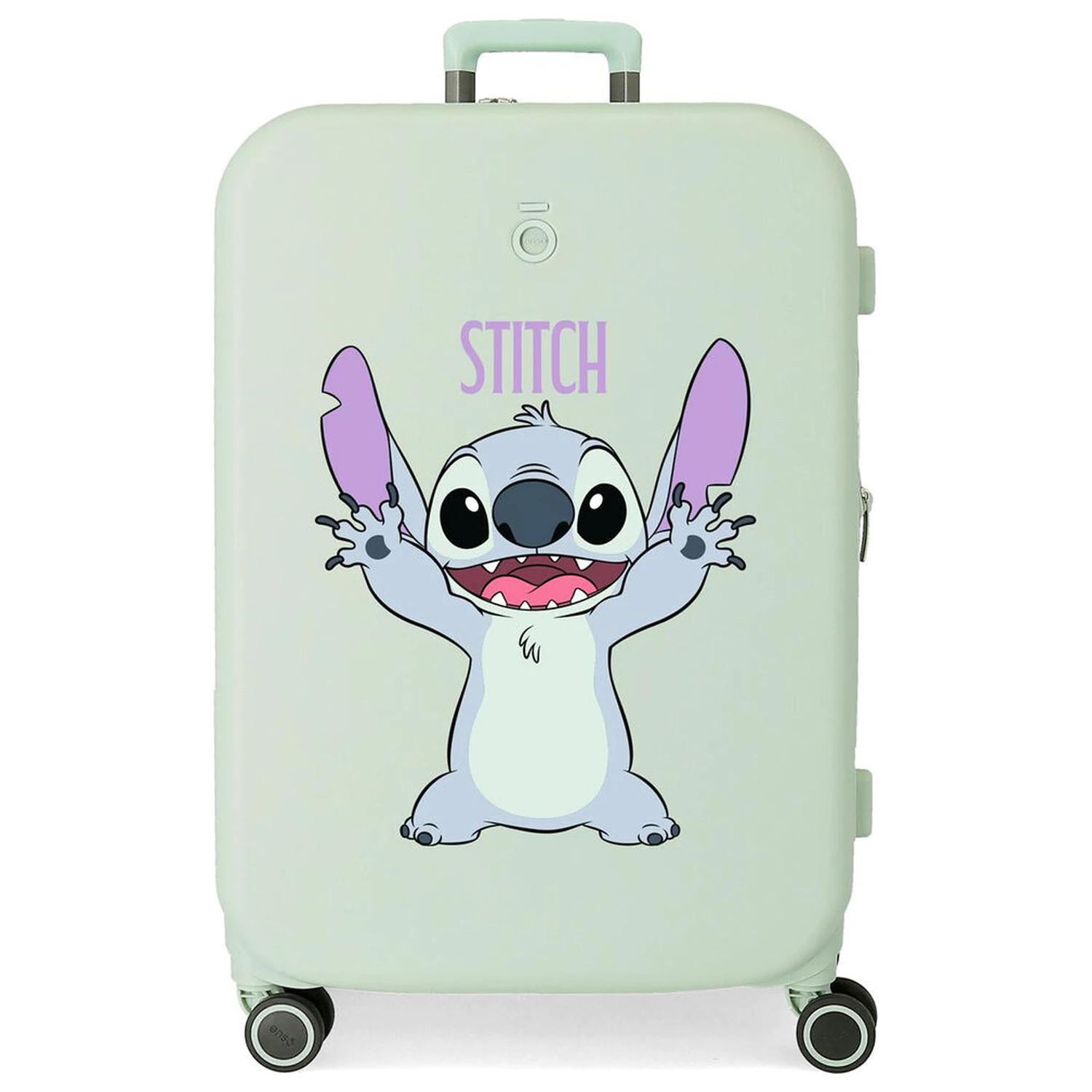 Disney Stitch Hravý ABS skořepinový kufr na kolečkách 70cm fotografii produktu