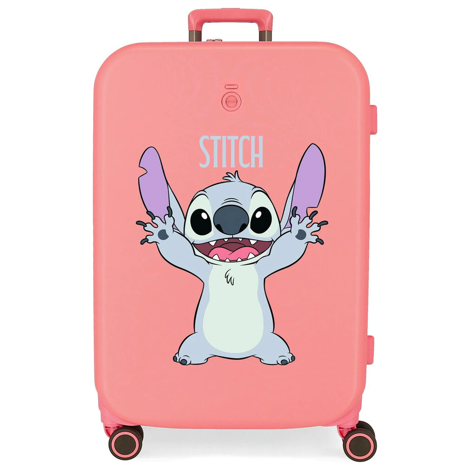 Disney Stitch Hravý ABS skořepinový kufr na kolečkách 70cm fotografii produktu