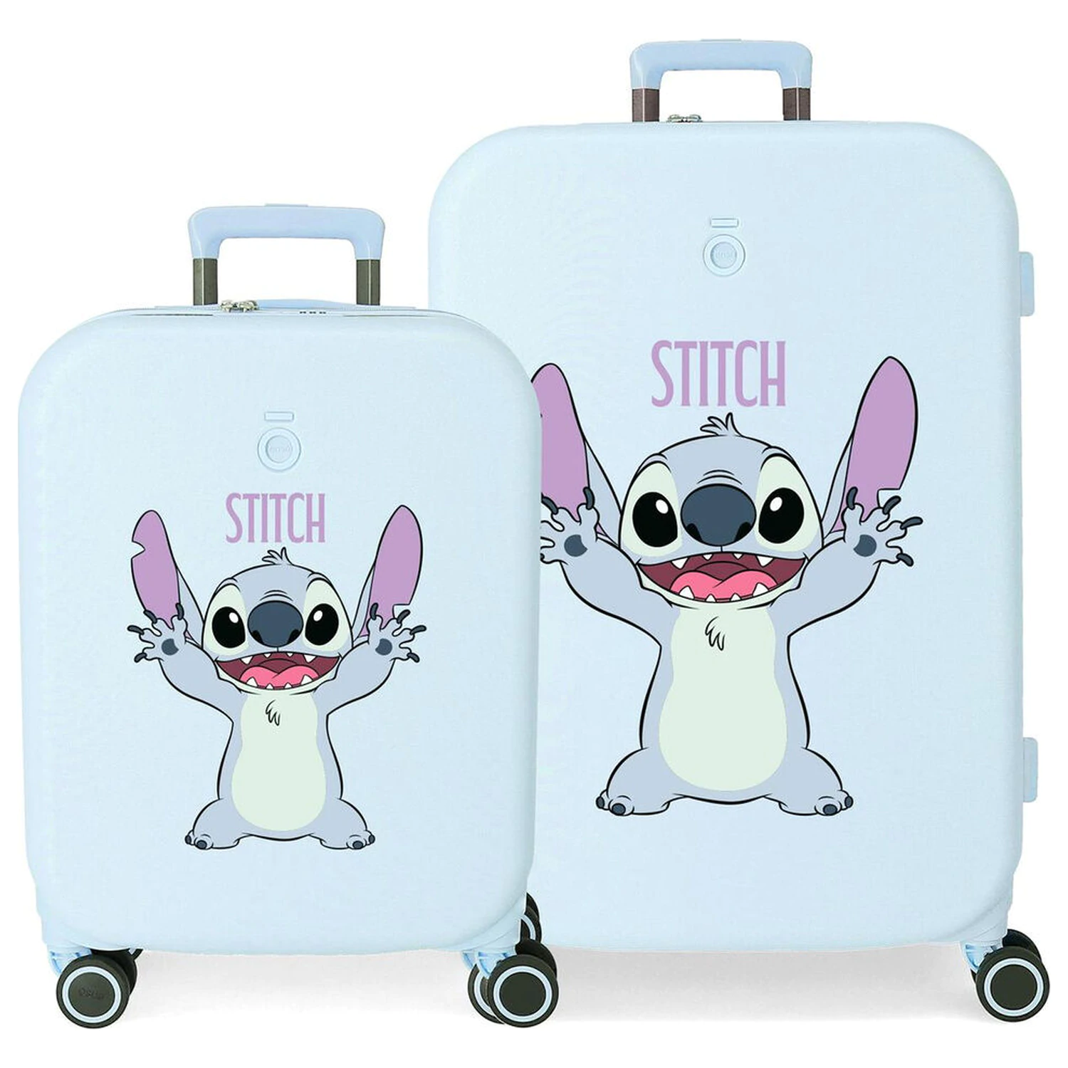 Disney Stitch Playful Set 2 ABS kufry na kolečkách 55-70cm fotografii produktu