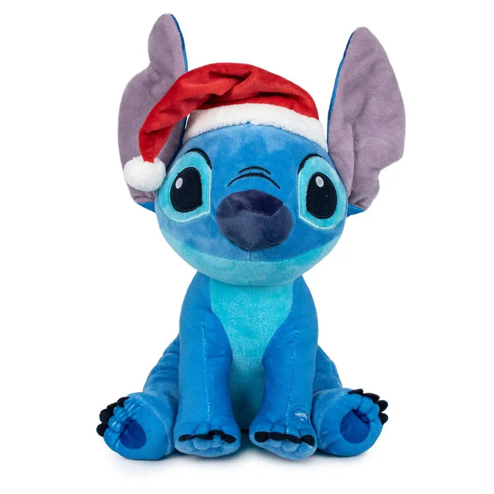 Disney Stitch Vánoční měkká plyšová hračka se zvukem 26cm fotografii produktu