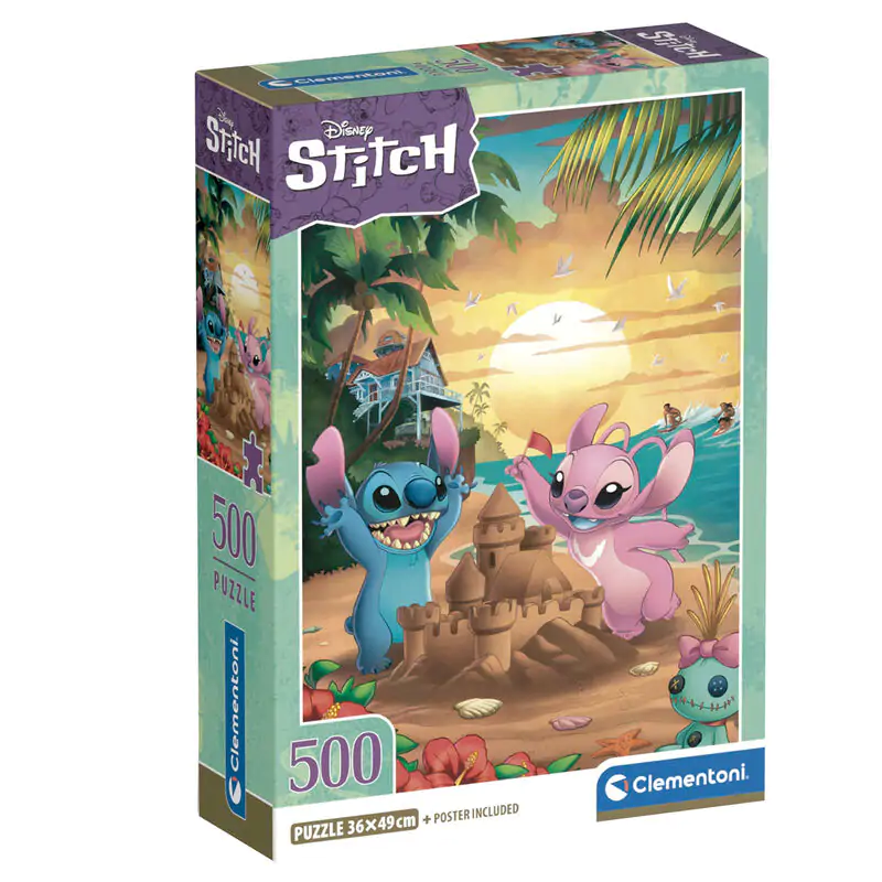 Disney Stitch puzzle 500 dílků fotografii produktu