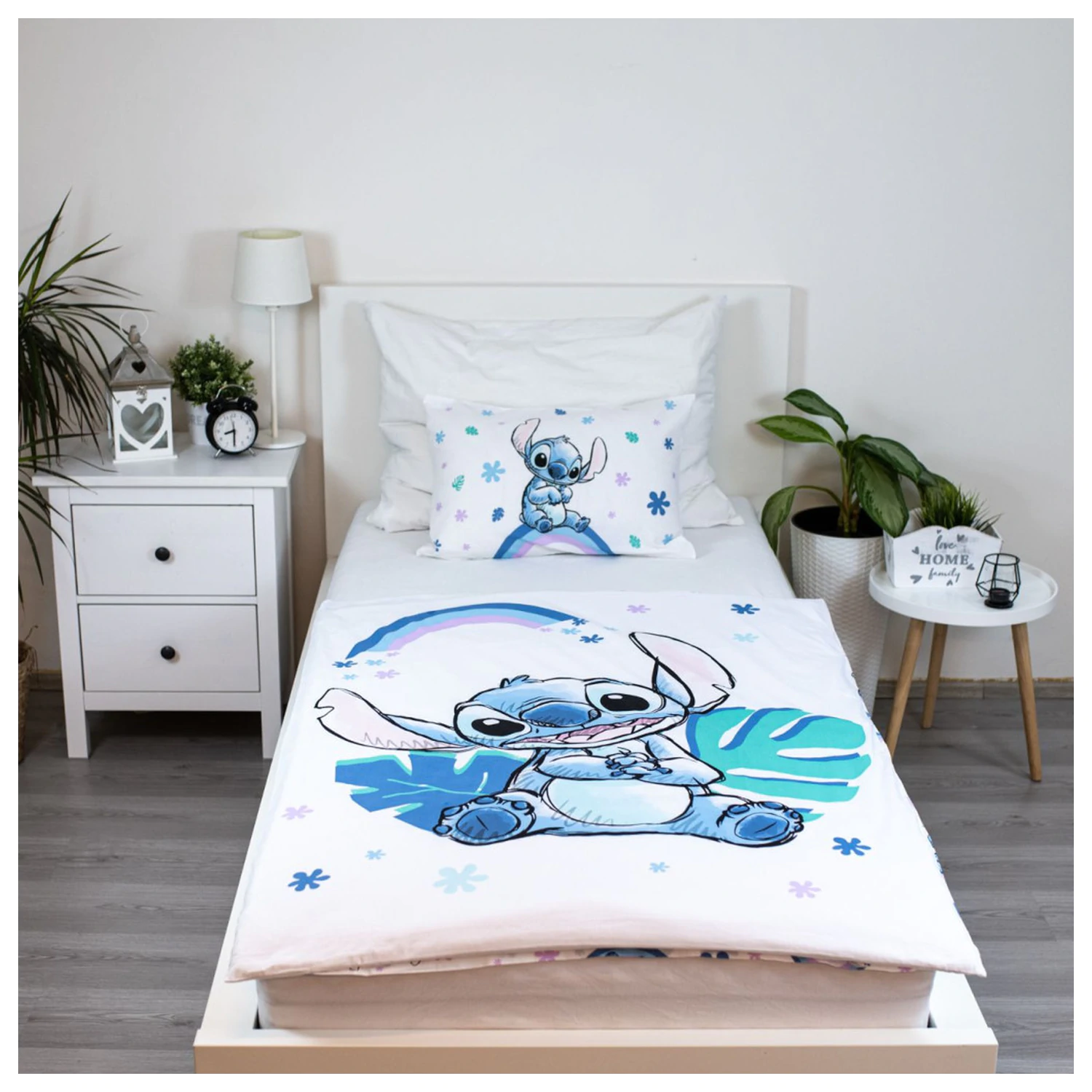 Disney Stitch Rainbow dětský, předškolní povlak na peřinu fotografii produktu