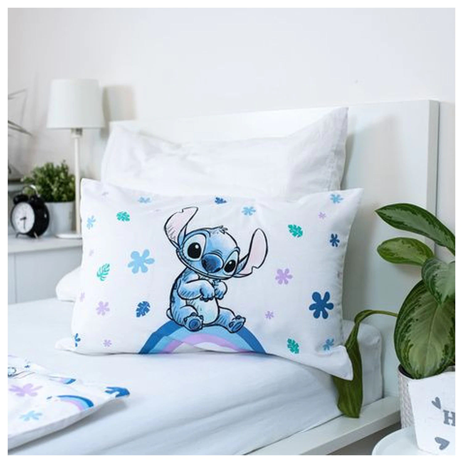 Disney Stitch Rainbow dětský, předškolní povlak na peřinu fotografii produktu