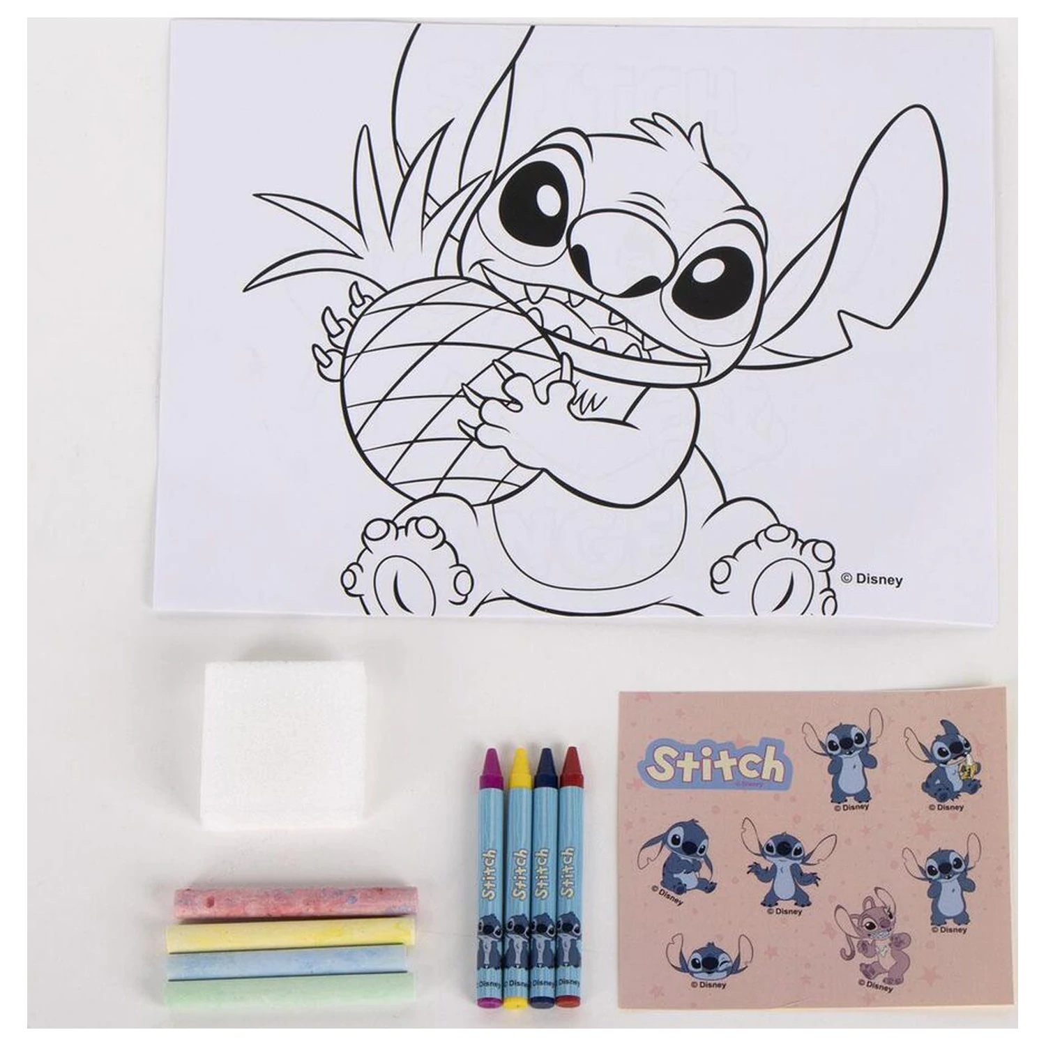 Disney Stitch přenosná sada psacích potřeb fotografii produktu
