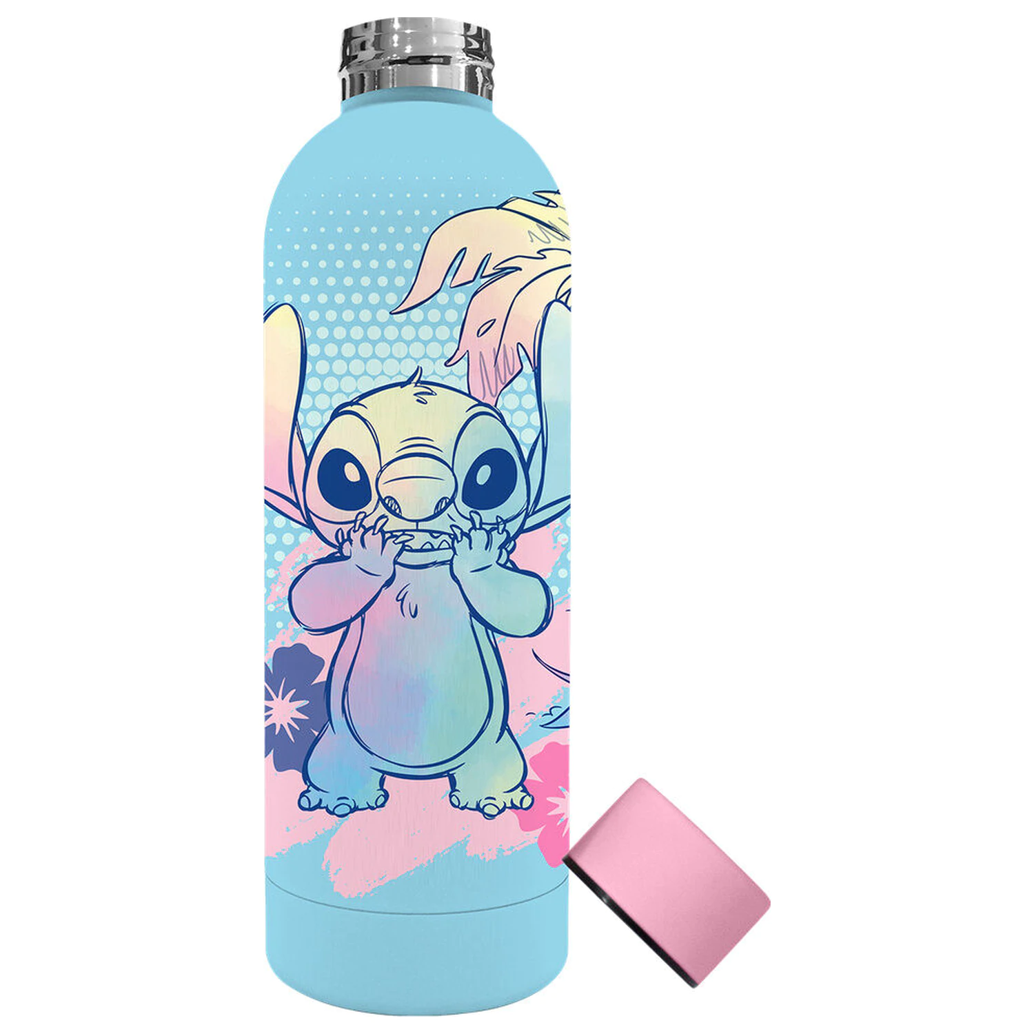 Disney Stitch nerezová láhev na vodu s měkkým povrchem 500ml fotografii produktu
