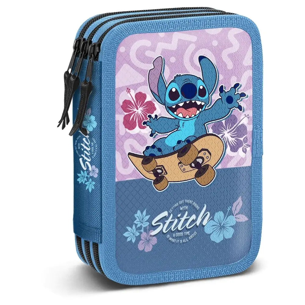 Disney Stitch Skate trojitý penál fotografii produktu