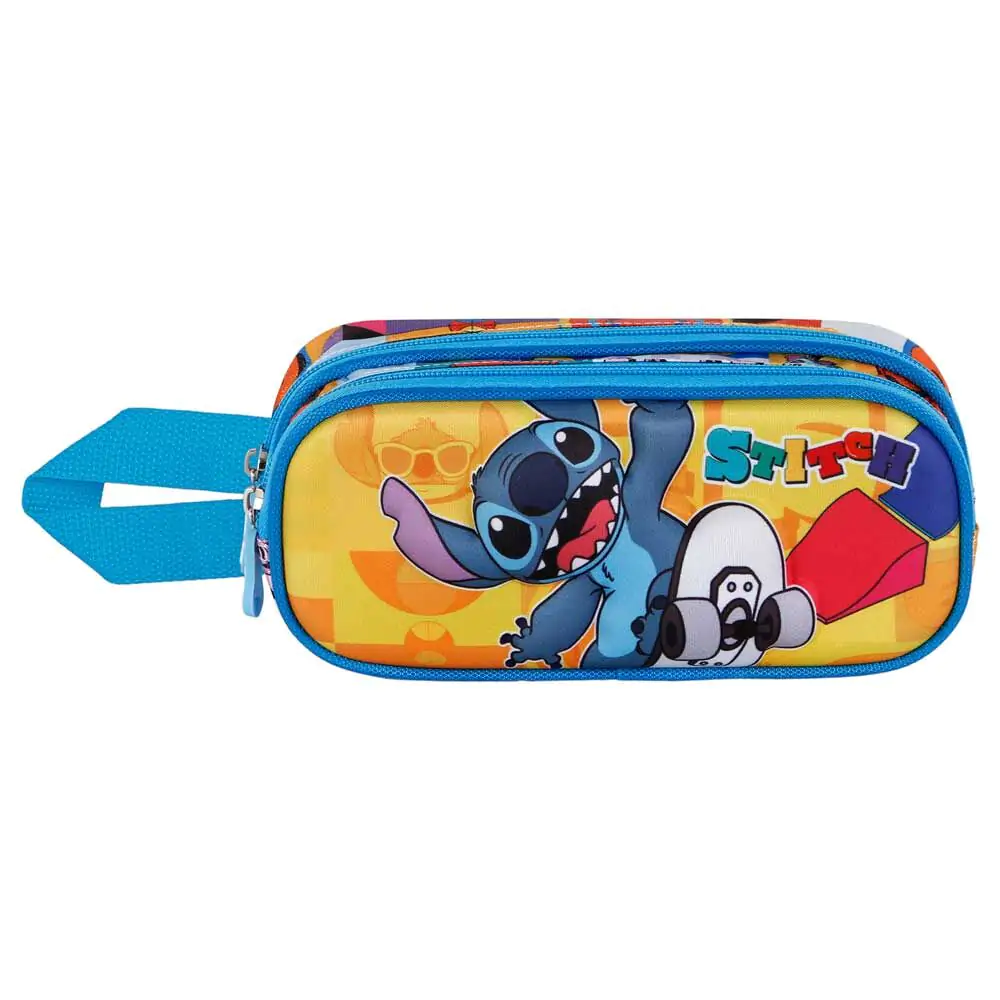 Disney Stitch Skater 3D dvoupatrové pouzdro na tužky fotografii produktu