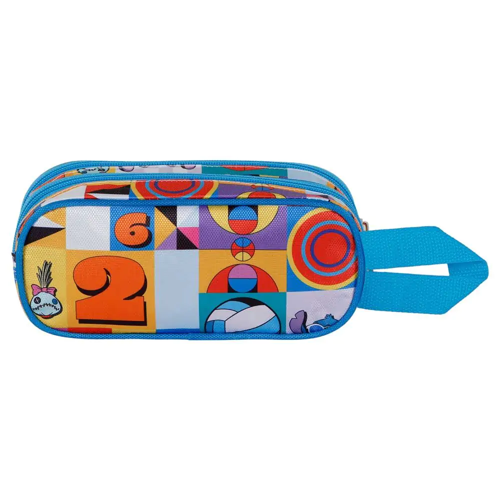 Disney Stitch Skater 3D dvoupatrové pouzdro na tužky fotografii produktu