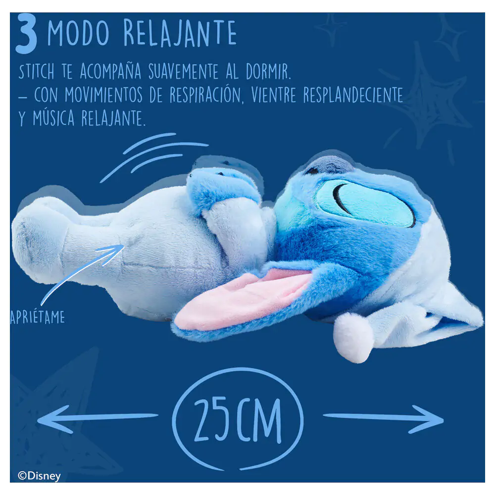 Disney Stitch ospalý plyšová hračka 31 cm se zvukem fotografii produktu