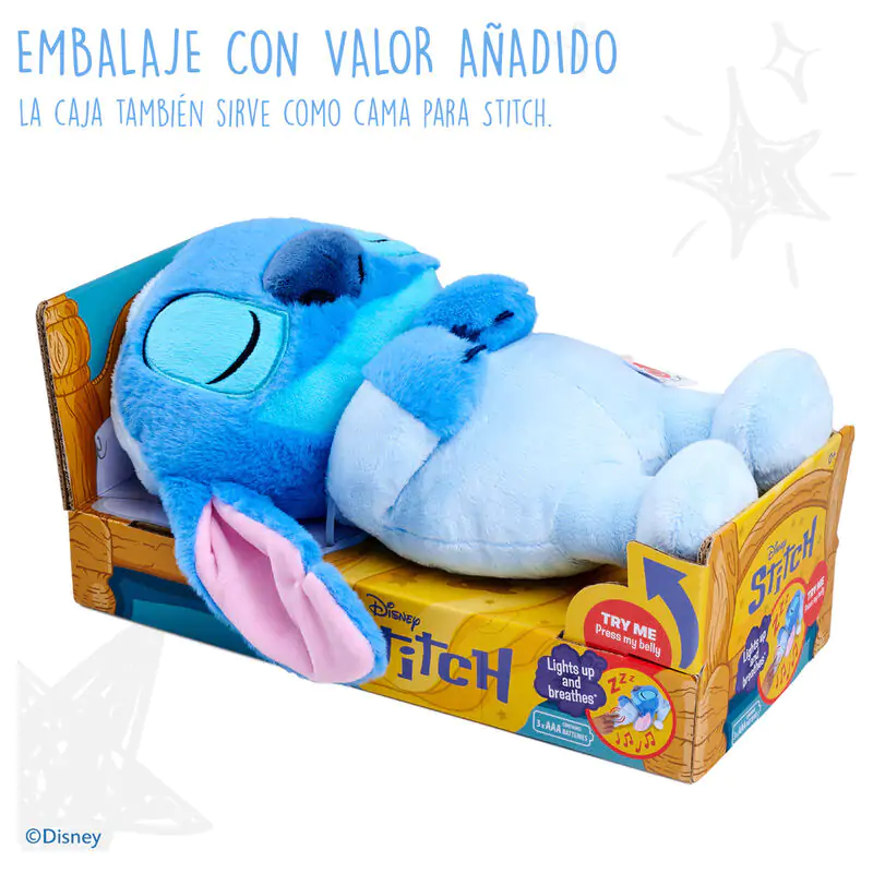 Disney Stitch ospalý plyšová hračka 31 cm se zvukem fotografii produktu