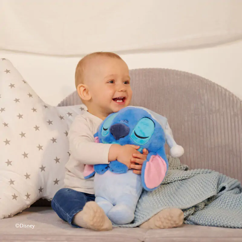 Disney Stitch ospalý plyšová hračka 31 cm se zvukem fotografii produktu