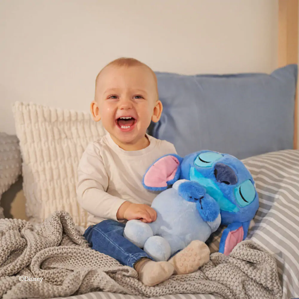 Disney Stitch ospalý plyšová hračka 31 cm se zvukem fotografii produktu