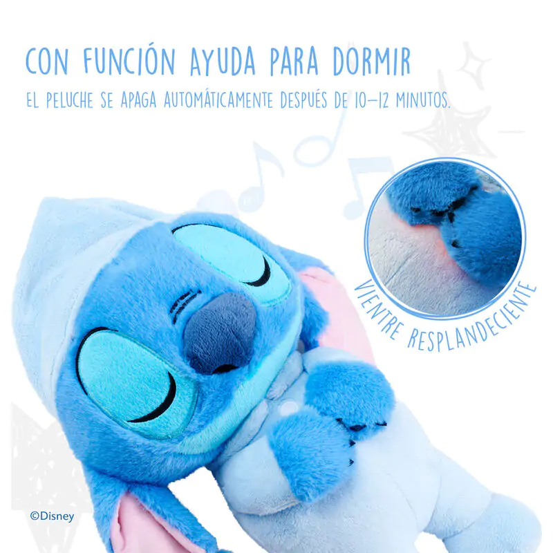 Disney Stitch ospalý plyšová hračka 31 cm se zvukem fotografii produktu