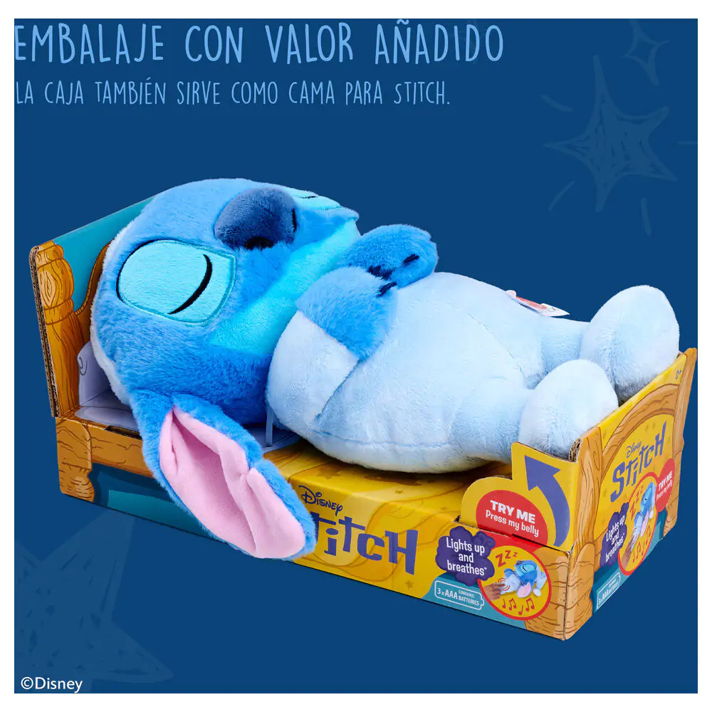 Disney Stitch ospalý plyšová hračka 31 cm se zvukem fotografii produktu