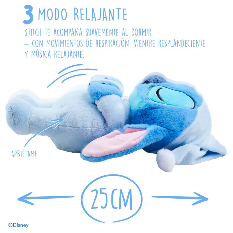 Disney Stitch ospalý plyšová hračka 31 cm se zvukem fotografii produktu