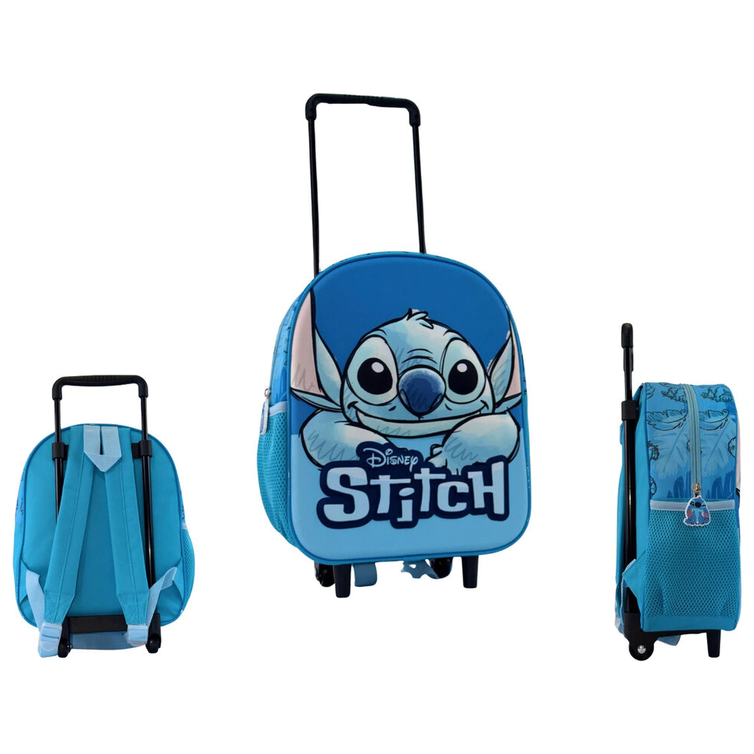 Disney Stitch Smile 3D trolley 32cm fotografii produktu