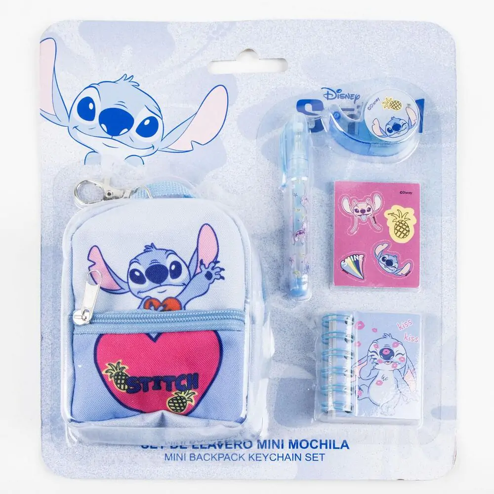Disney Stitch Papírnictví mini batoh sada fotografii produktu